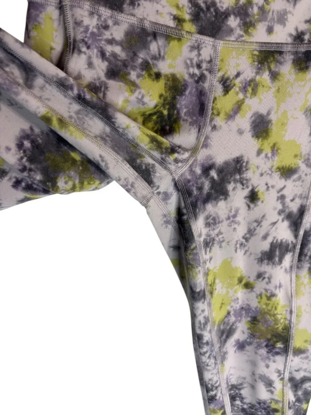 Lululemon Align High-Rise Pant Pockets Full Length Tie Dye Mauve Nulu-sz 4